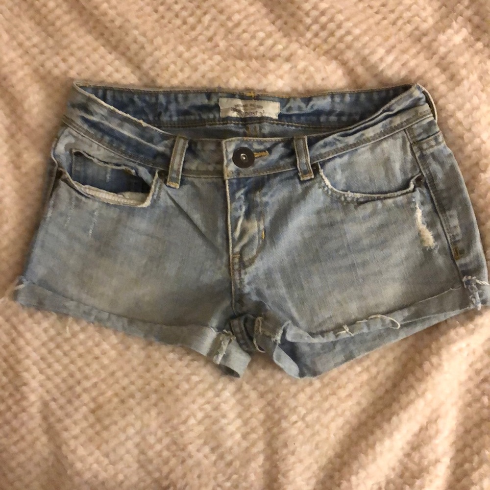 Aeropostale light denim shorts